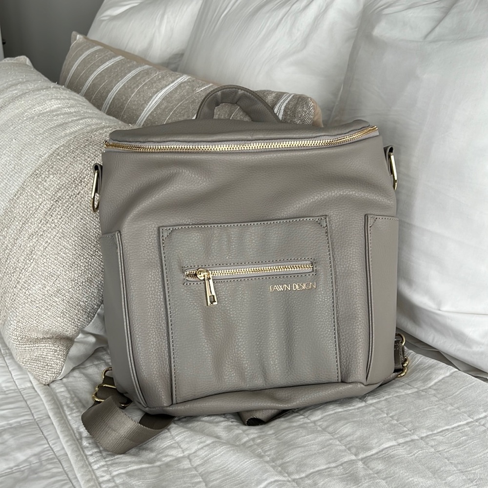 Mini Gray Fawn Design Bag